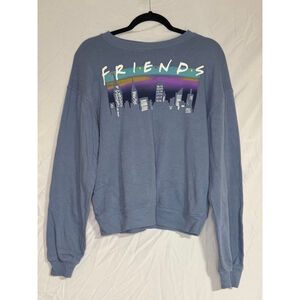 Women's Friends Sweatshirt Size S Blue